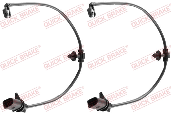 Warning Contact, brake pad wear